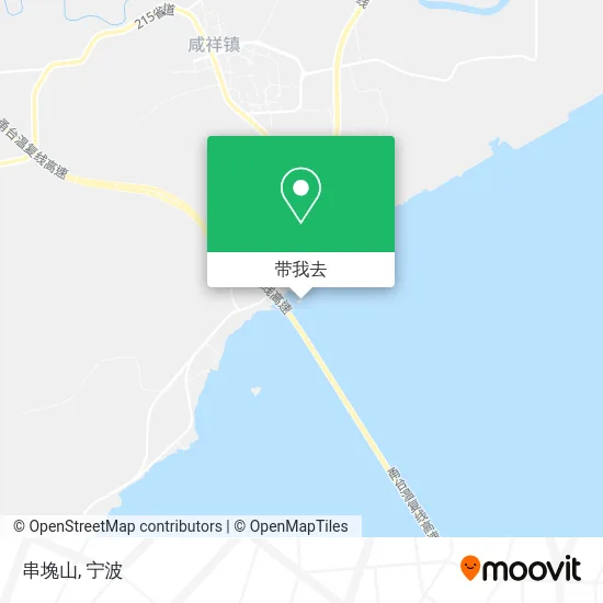 串堍山地图