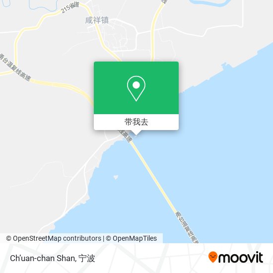 Ch’uan-chan Shan地图