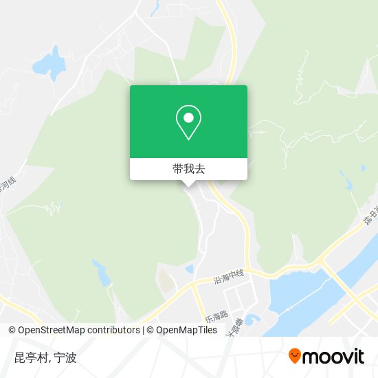 昆亭村地图