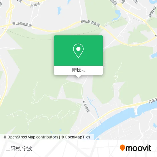 上阳村地图