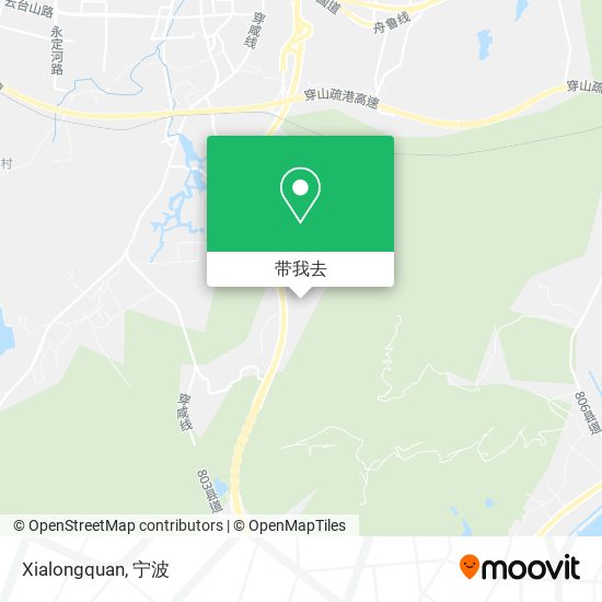 Xialongquan地图