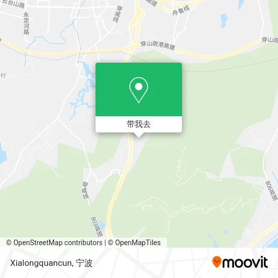 Xialongquancun地图