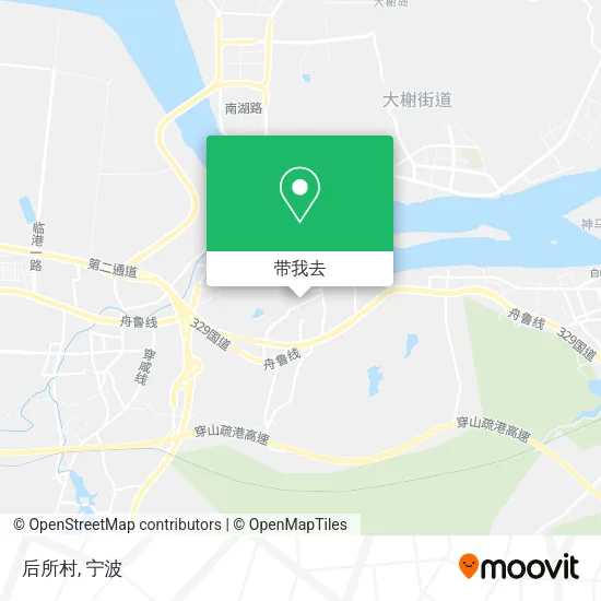 后所村地图