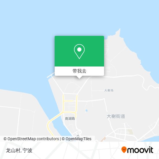 龙山村地图