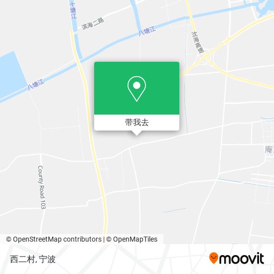 西二村地图