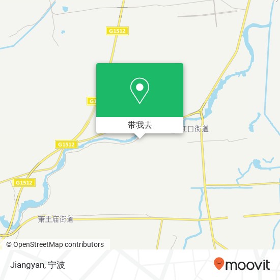 Jiangyan地图