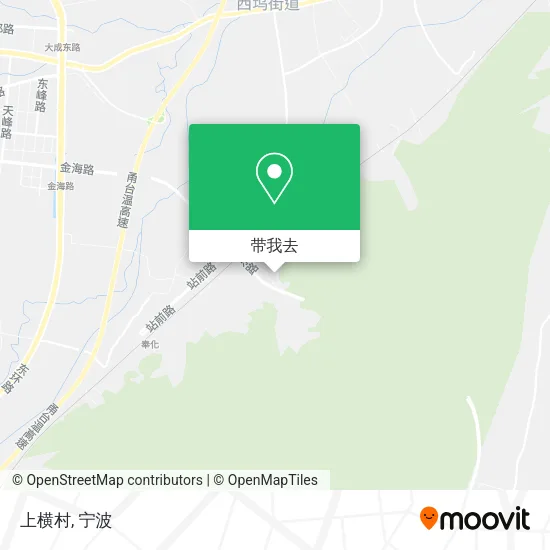 上横村地图