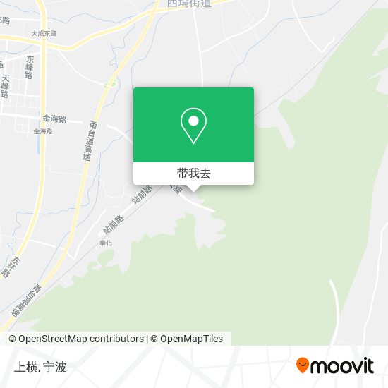 上横地图