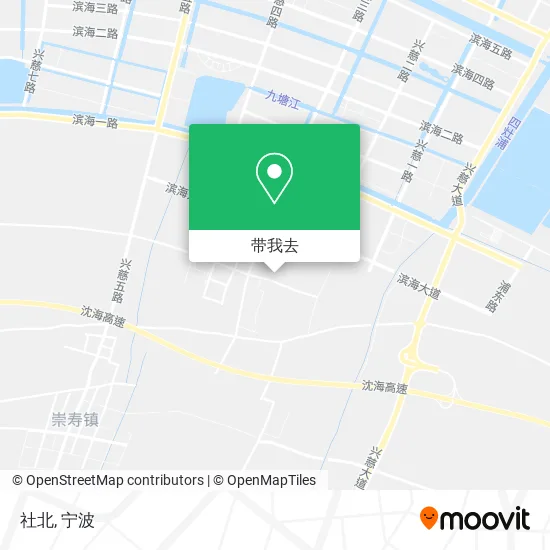 社北地图