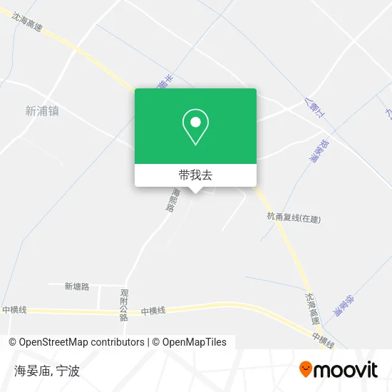海晏庙地图