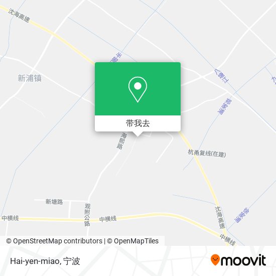 Hai-yen-miao地图