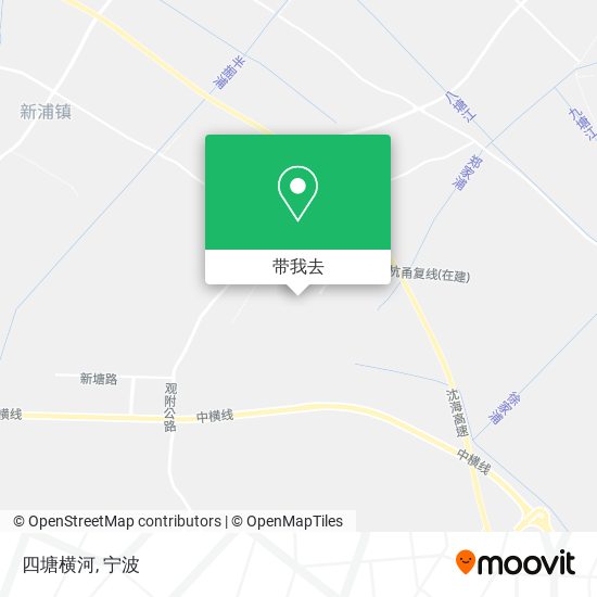 四塘横河地图