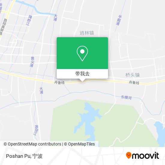 Poshan Pu地图