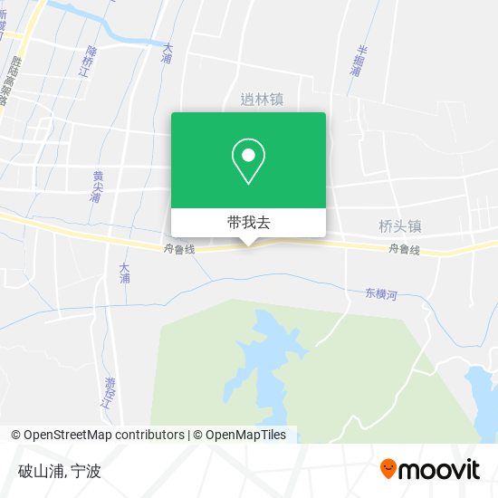 破山浦地图
