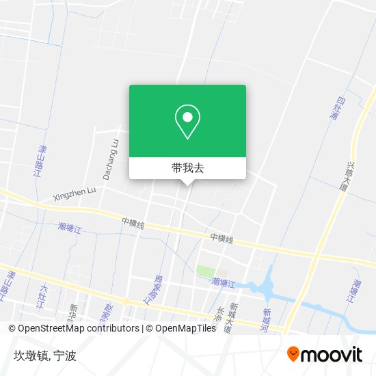 坎墩镇地图