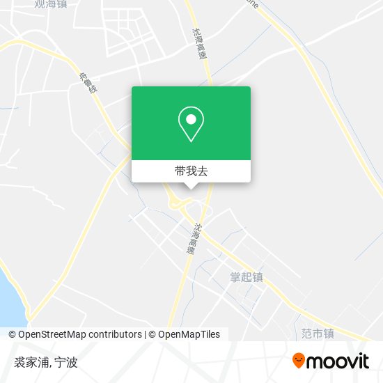 裘家浦地图