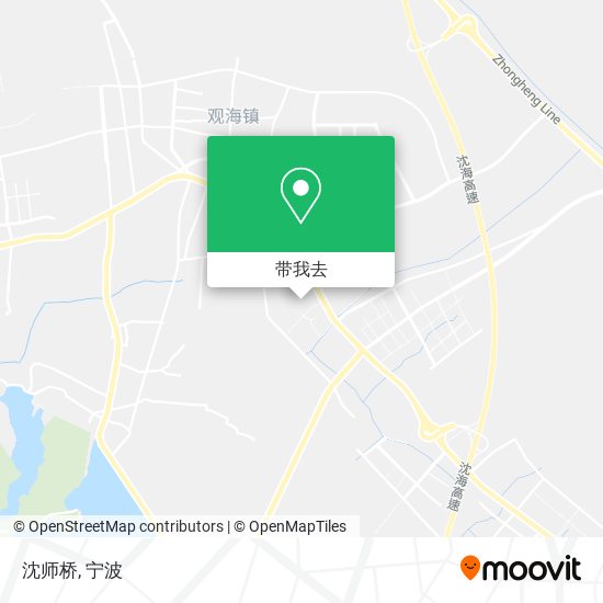 沈师桥地图