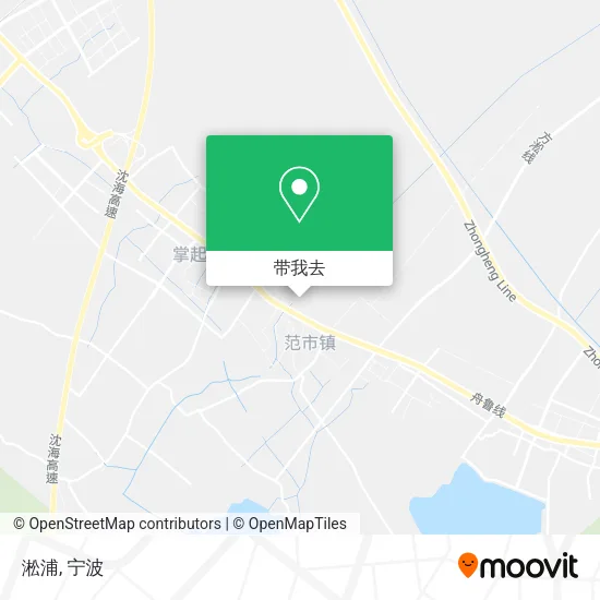 淞浦地图