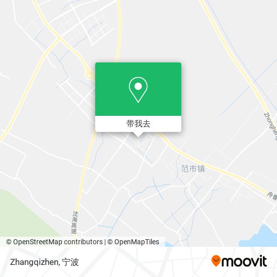 Zhangqizhen地图