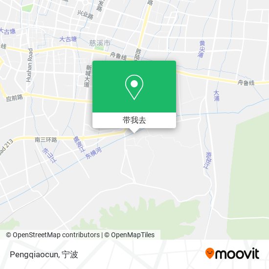 Pengqiaocun地图