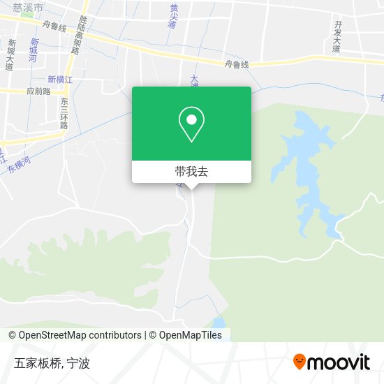 五家板桥地图
