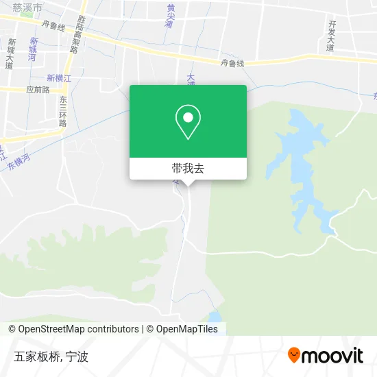 五家板桥地图