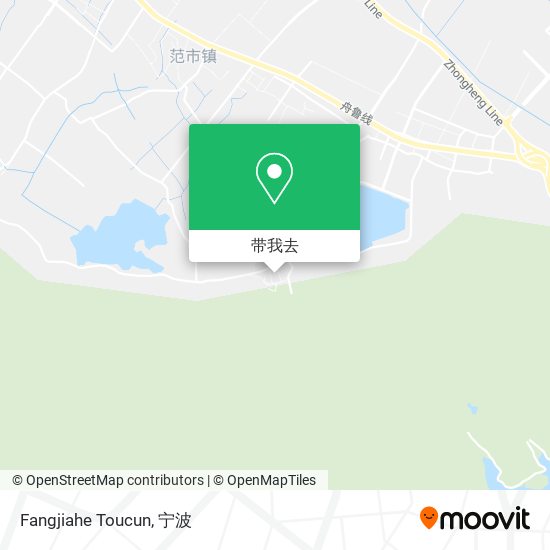 Fangjiahe Toucun地图