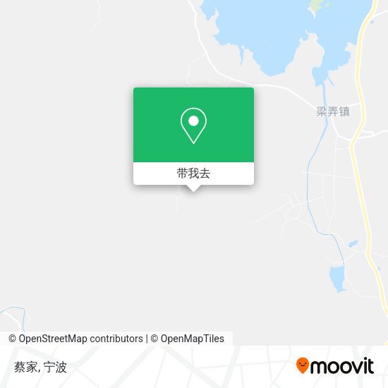 蔡家地图