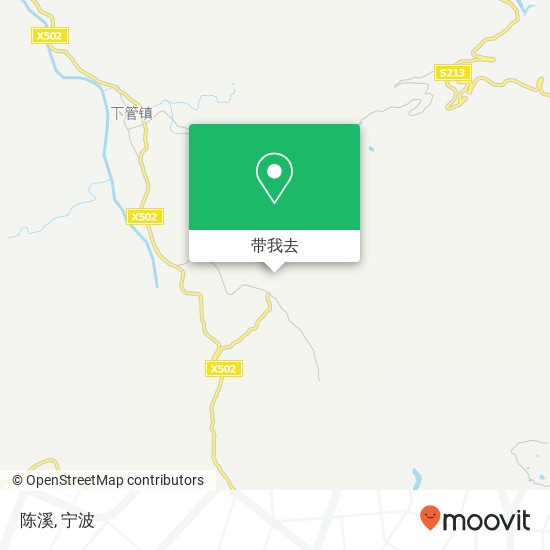 陈溪地图