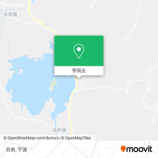 后俞地图