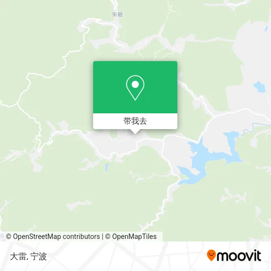大雷地图