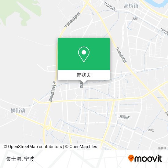 集士港地图