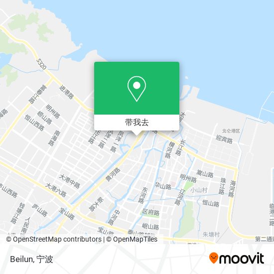 Beilun地图