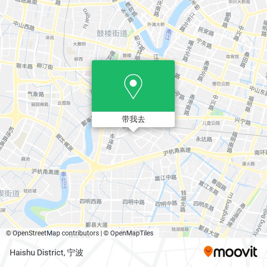Haishu District地图
