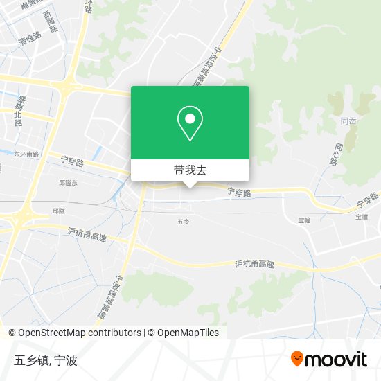 五乡镇地图