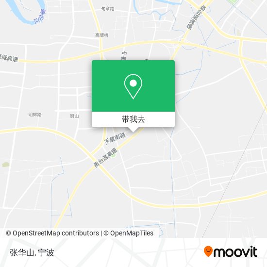 张华山地图