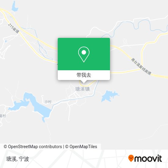 塘溪地图