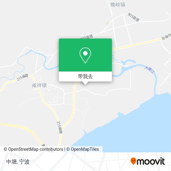 中塘地图