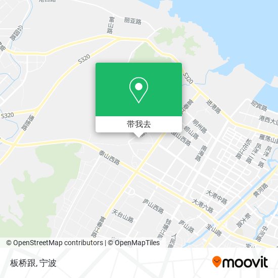 板桥跟地图