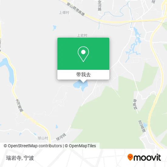 瑞岩寺地图