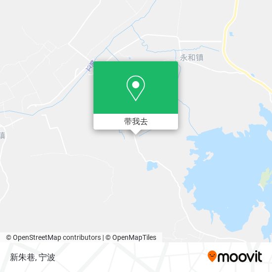 新朱巷地图
