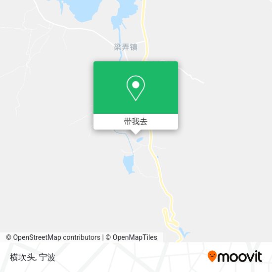 横坎头地图