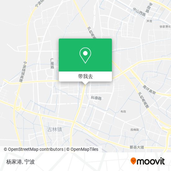 杨家港地图