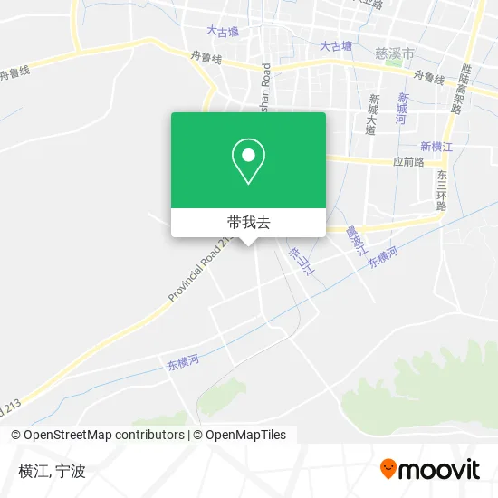 横江地图