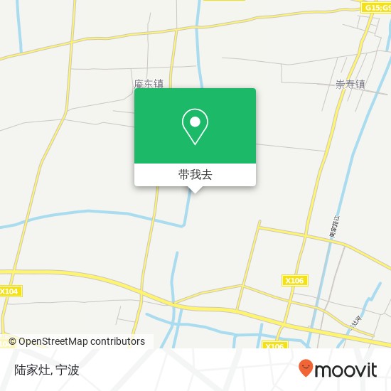陆家灶地图