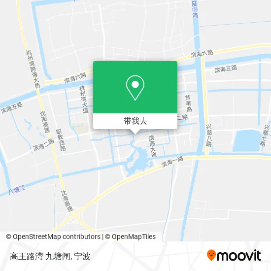 高王路湾 九塘闸地图