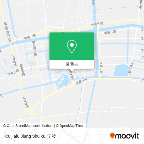 Cuijialu Jiang Shuiku地图