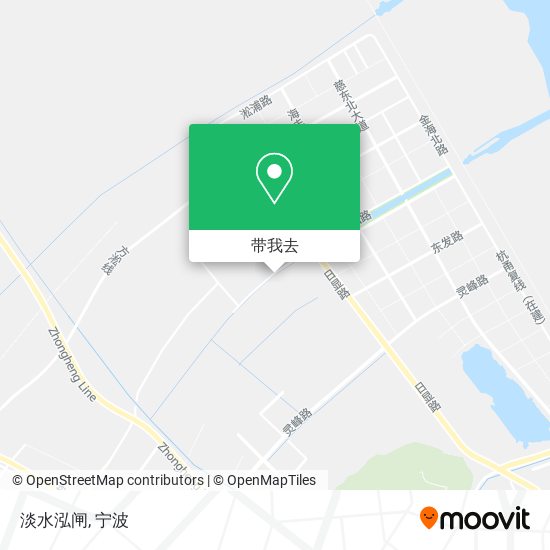 淡水泓闸地图