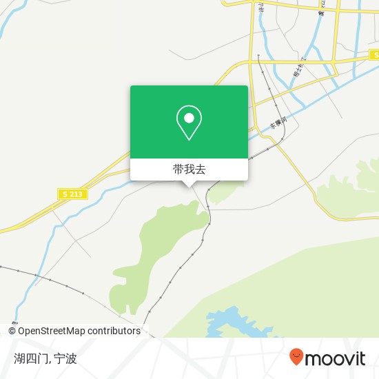 湖四门地图