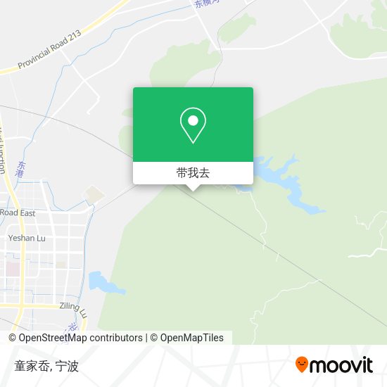 童家岙地图